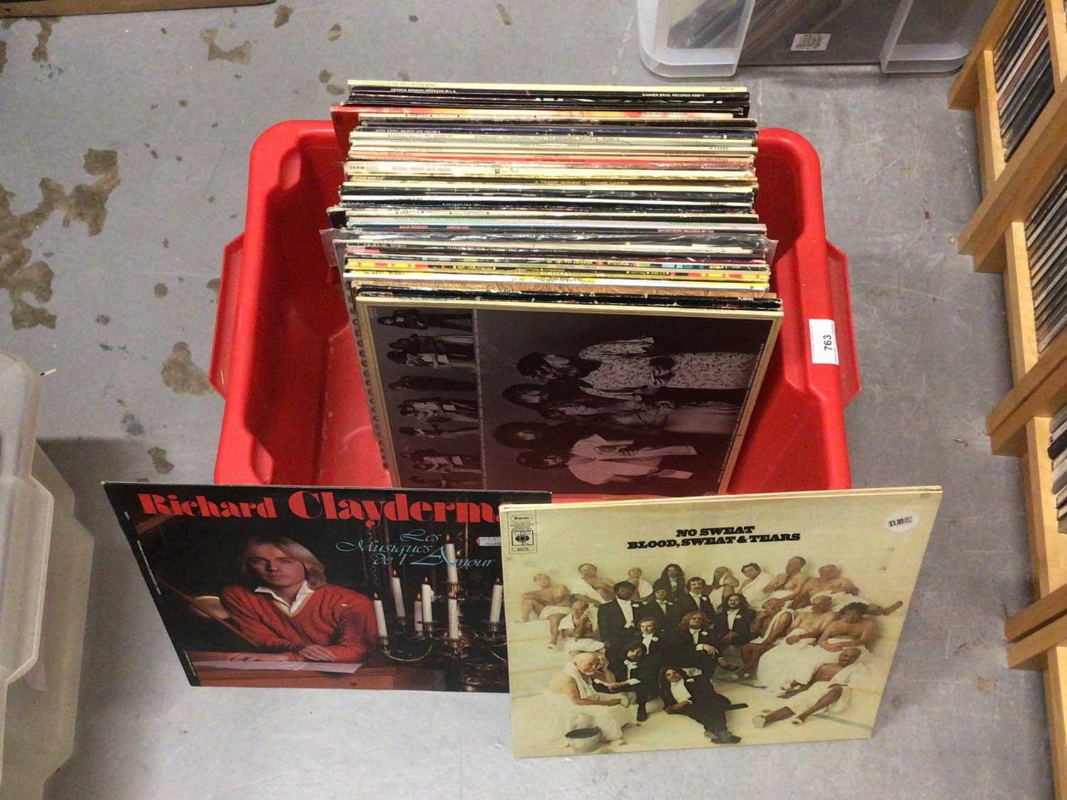 Lot 763 - LP records including The Beatles, AC/DC,