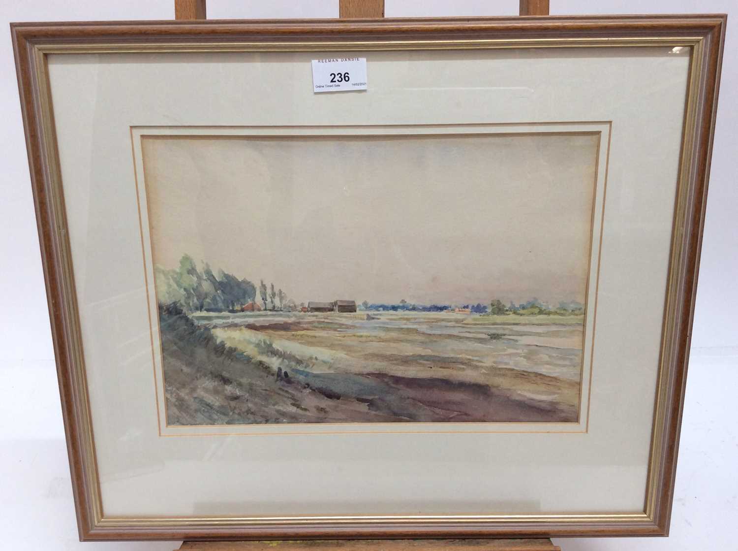 Lot 155 - Edmund Van Someren (1875-1963) watercolour, Landscape