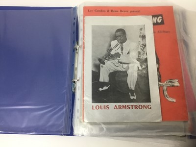 Lot 791 - Vintage jazz programmes