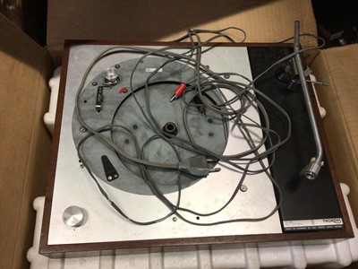 Lot 970 - Thorens TD-150 Turntable in original box with accessories