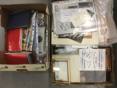 Lot 805 - Two boxes of Jazz ephemera