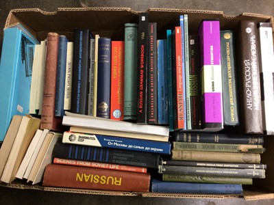 Lot 1310 - Russian books, various, 5 boxes