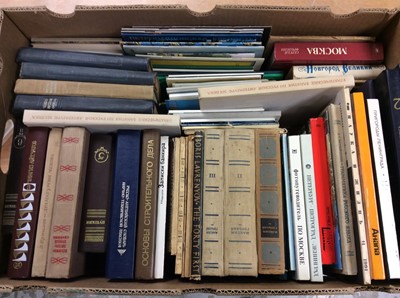 Lot 1019 - Russian books, various, 5 boxes