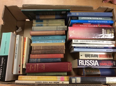 Lot 1017 - Russian books, various, 5 boxes