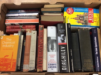 Lot 1017 - Russian books, various, 5 boxes