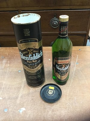 Lot 107 - Glenfiddich 1lt single malt whisky