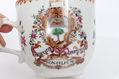 Lot 29 - Group of 18th century Chinese armorial porcelain
