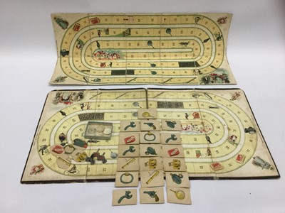 Lot 1598 - Late Victorian/Edwardian cycling game 'Wheeling' by Jaques & Son, London