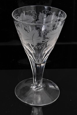 Lot 89 - Group of 18th and 19th century English glassware