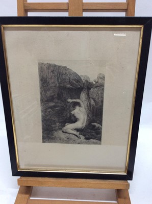Lot 50 - Group of 18th and 19th century engravings to include figures, Raphael, a profile of London and others, each framed and glazed (8)