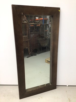 Lot 129 - Large framed dressing mirror