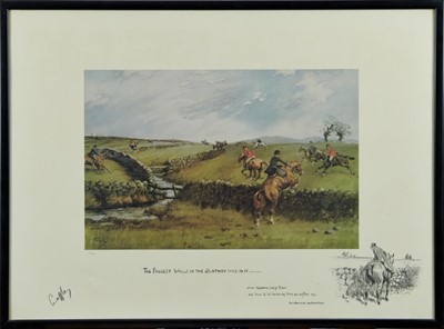 Lot 1002 - Charles Johnson Payne, Snaffles, pair of limited edition coloured prints