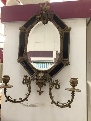 Lot 242 - Decorative wall mirror