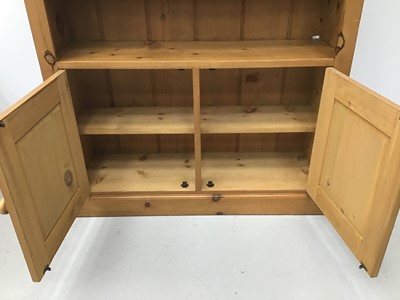 Lot 71 - Pine cabinet