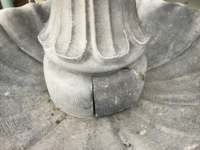 Lot 162 - Impressive concrete garden fountain