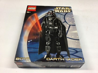 Lot 1 - Lego 8010 Darth Vader, 75139 Battle on Takodana with mini figs,  8019 Republic Attack Shuttle with mini figs, all including instructions, Boxed