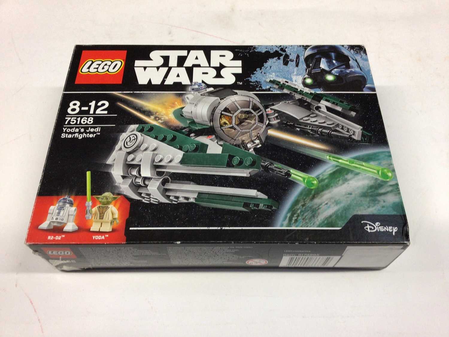 Lot 3 - Lego 7141 Naboo Fighter, 75168 Yoda Jedi Star Fighter, 75183 Darth Vader Transformation, 9489 Rebel Trooper, all including mini figs, instructions (except 75168 available on line), Boxed