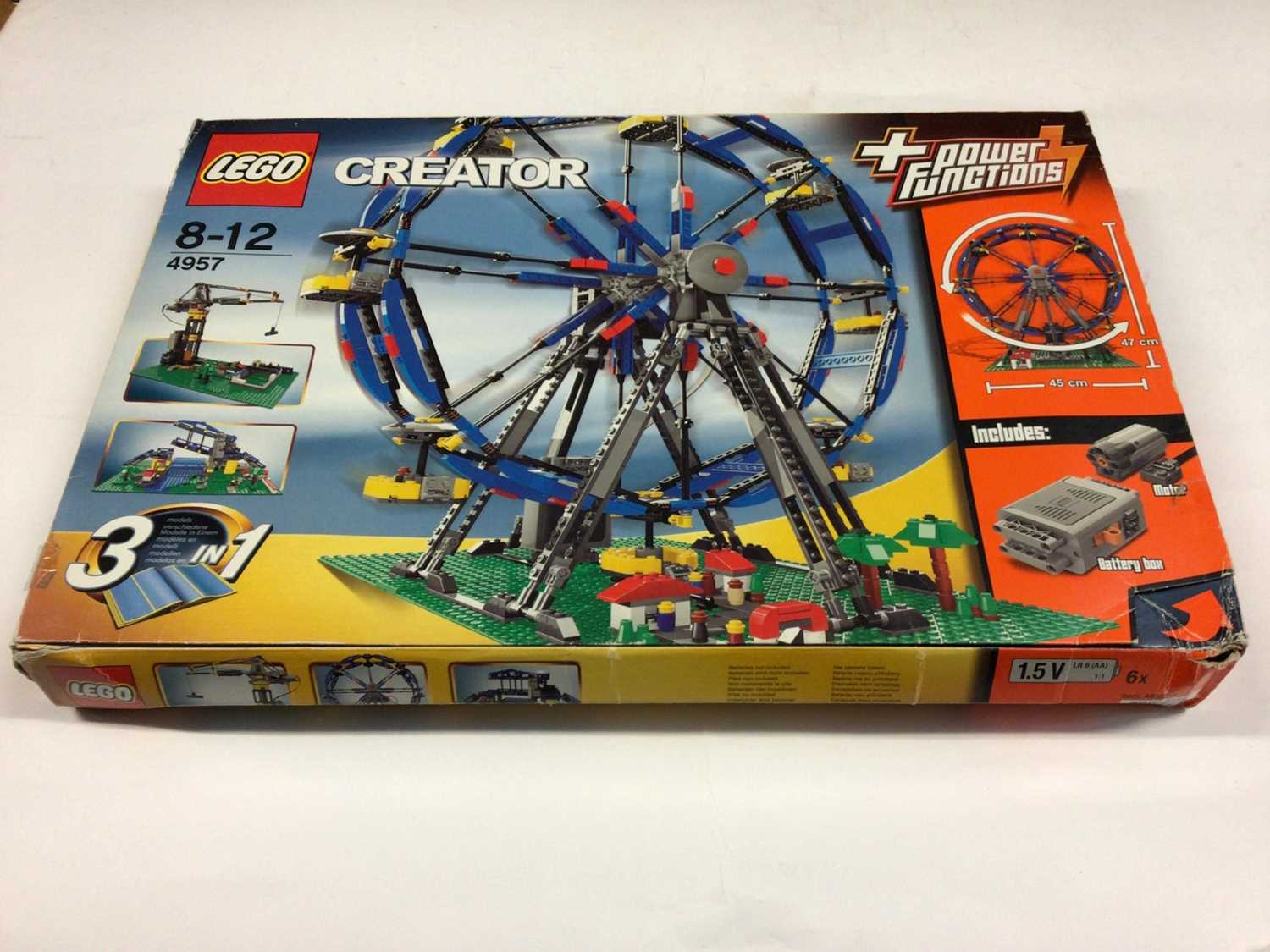 Lot 12 - Lego Creator 4957 Ferris Wheel, with instructions, Boxed