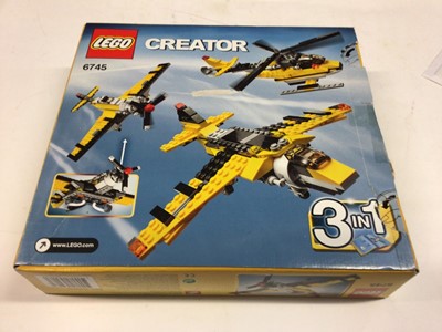 Lot 15 - Lego Creator 31011 Plane 3 in 1, plus two 6745 Plane 3 in 1, with instructions, Boxed