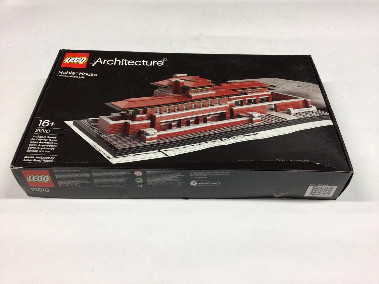 Lot 28 - Lego Architecture 21010 Robbie House, with instructions, Boxed