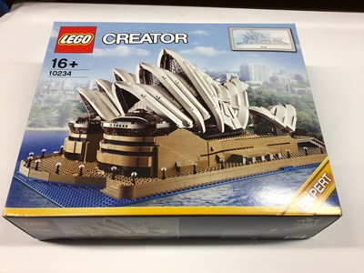 Lot 33 - Lego Buildings 10234 Sydney Opera House, with instructions, Boxed