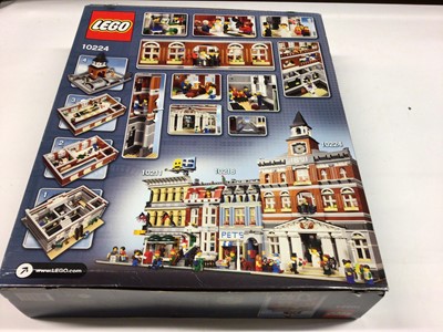 Lot 37 - Lego Building 10224 Town Hall, with instructions, Boxed