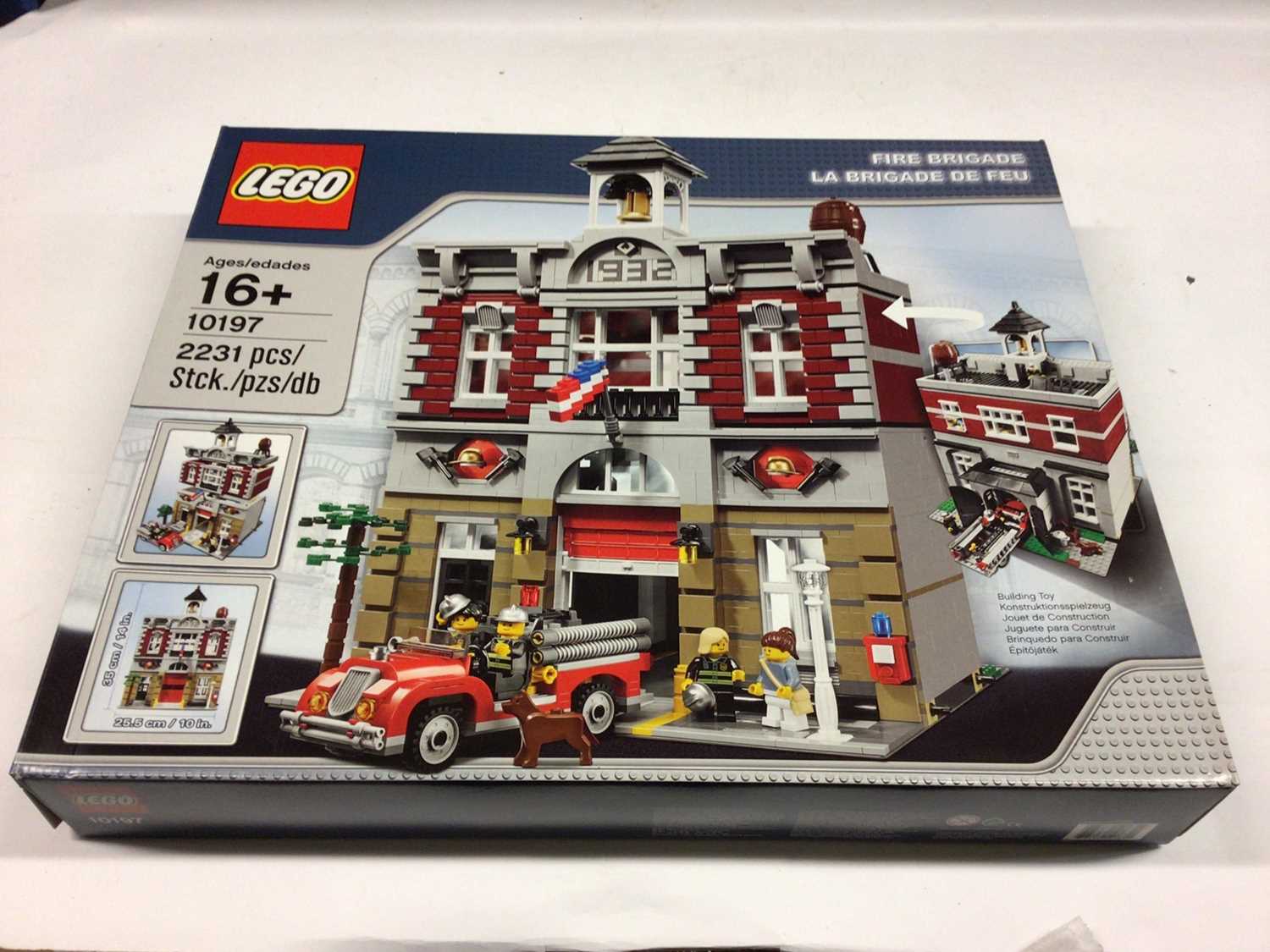 Lot 39 - Lego Building 10197 Fire Station, with instructions, Boxed