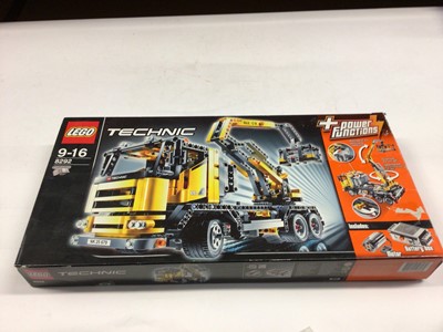 Lot 54 - Lego Technic 8295 Telescopic Loader, 42006 Excavator 2 in 1, 8446 Monster Crane Truck, all with instructions, Boxed