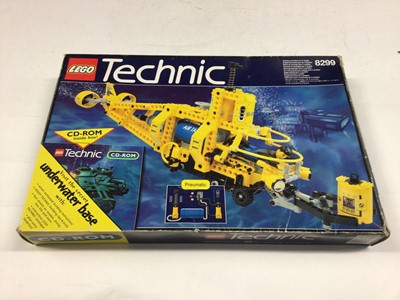 Lot 55 - Lego Technic 8299 Search Submarine, 8051 Motorbike, 8262 Quad Bike, 8277 Car Kit, all with instructions, boxed