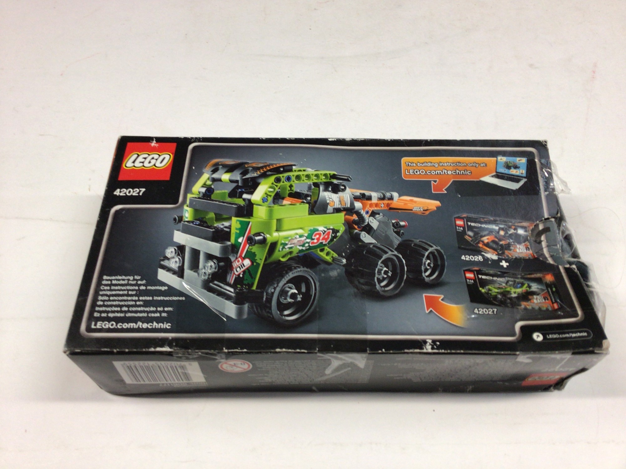 Hovedkvarter Byen blande Lot 56 - Lego Technic 8041 Race Truck, 8445 Formula 1