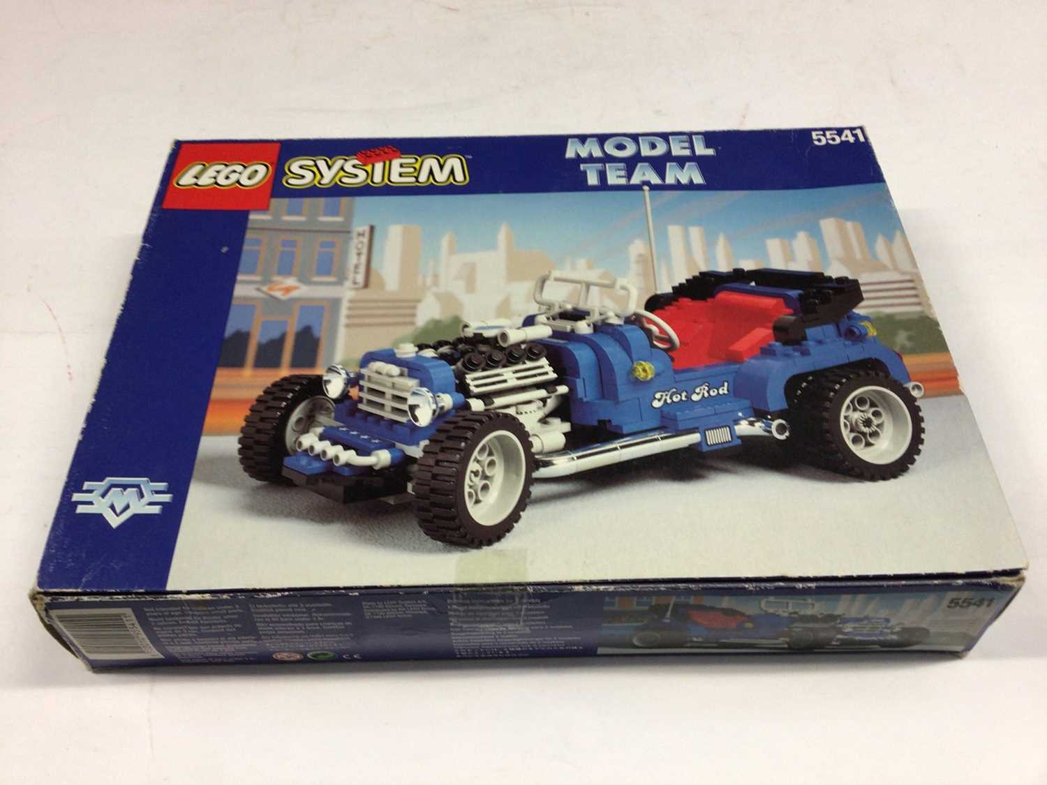 Lot 59 - Lego 5541 Model Team Car, 8473 Nitro Race Team, 8671 Ferrari Spider Car, all with instructions (copy for 5541), boxed