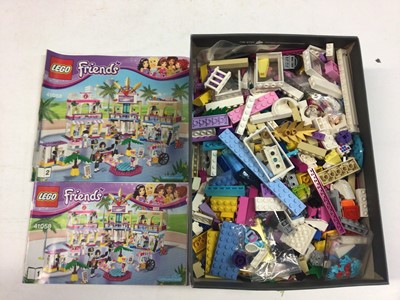Lot 71 - Lego 8244 Convertibles, 41058;Friends Heartlake Shopping Mall with instructions, 6285 Barracuda (no sails) with instructions available on line, no boxes