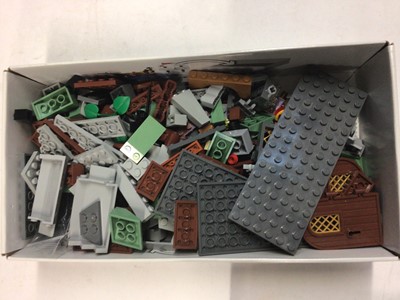 Lot 73 - Lego 6078 Castle Royal Drawbridge, 10226 Sopworth Camel, 7709 Exforce all with instructions, 4738 Harry Potter Haggards Hut with instructions available on line
