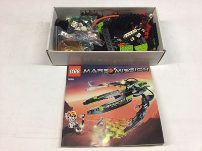 Lot 1711 - Lego 10021 Constellation Ship, 8437 Future Car, 7067 Alien Conquest, 7646 Mars Mission Spaceship all with instructions, no boxes