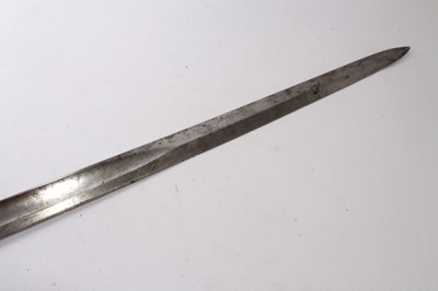 Lot 916 - Victorian 1845 pattern Infantry Officers' sword with brass Gothic hilt, fullered blade, by Henry Wilkinson, Pall Mall London, numbered 24303, in steel scabbard