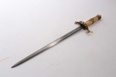 Lot 932 - Replica 19th century-style Scottish Dirk together with two replica Naval Dirks (3)