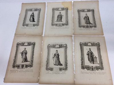 Lot 169 - Group of 18th Century engravings from Raymond's History of England (approximately 73)