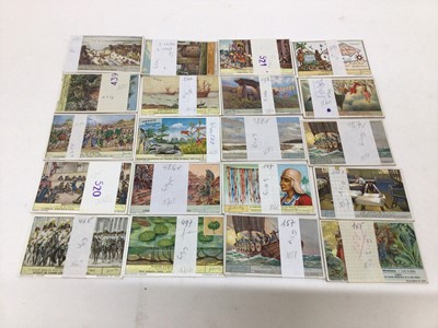 Lot 701 - Liebig trade cards selection of sets