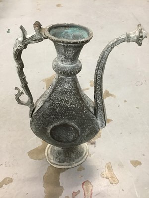 Lot 239 - Antique Islamic metalwork ewer