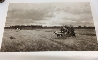 Lot 271 - Douglas Adams, set of three Victorian black and white prints - The Waterloo Cup