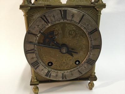 Lot 535 - 17th century style lantern clock