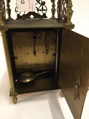 Lot 535 - 17th century style lantern clock