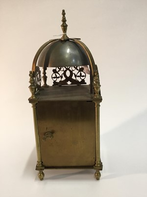 Lot 535 - 17th century style lantern clock