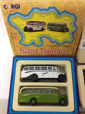 Lot 119 - Corgi Classics boxed selection of buses including larger sets (12)