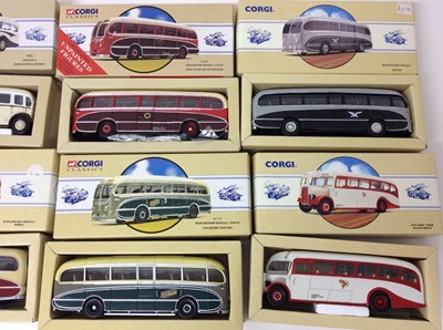 Lot 119 - Corgi Classics boxed selection of buses including larger sets (12)