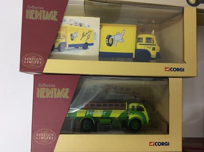 Lot 124 - Corgi Heritage Collection boxed selection of lorries and commercial vehicles (12)