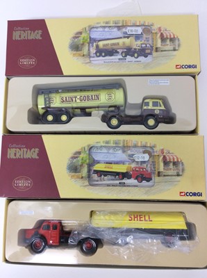 Lot 124 - Corgi Heritage Collection boxed selection of lorries and commercial vehicles (12)