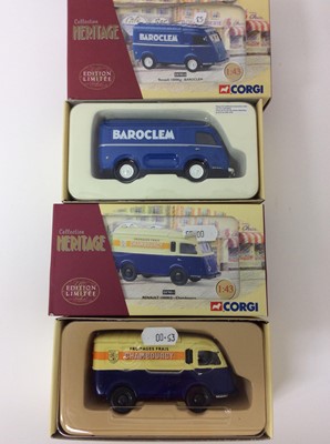 Lot 124 - Corgi Heritage Collection boxed selection of lorries and commercial vehicles (12)