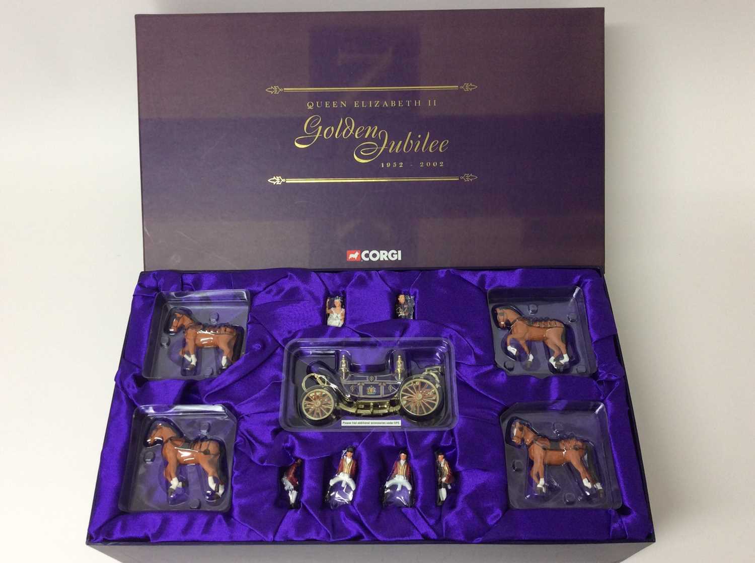 Lot 130 - Corgi Golden Jubilee 1952- 2002 state coach in original box