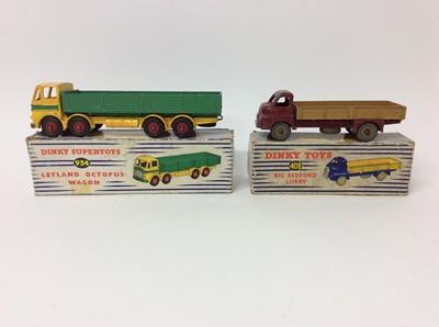 Lot 136 - Dinky Big Belford lorry No. 408 and Dinky Supertoy Leyland Octopus Wagon No. 934, both boxed (2)